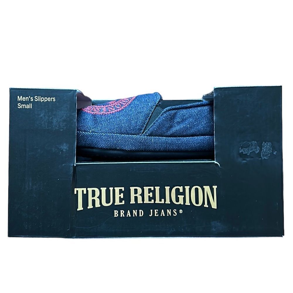 NEW True Religion Mens Slippers